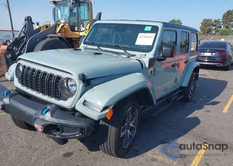 2024 Jeep Wrangler 4Xe z USA, uszkodzony, nr VIN 1C4RJXN6XRW148306
